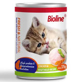 Bioline Cat Wet Food 375g Chicken & Vegitabels